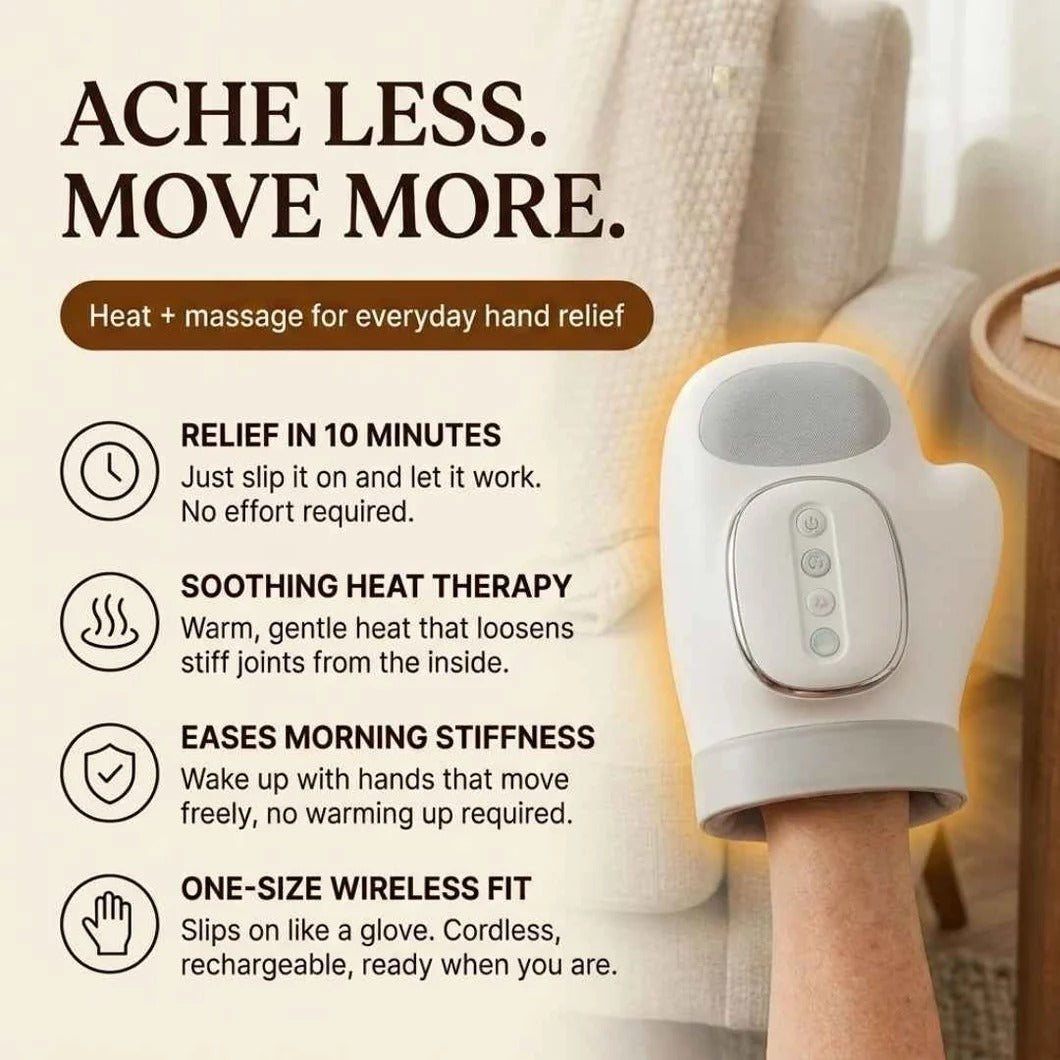 Massune™ Heated Compression Hand Massager